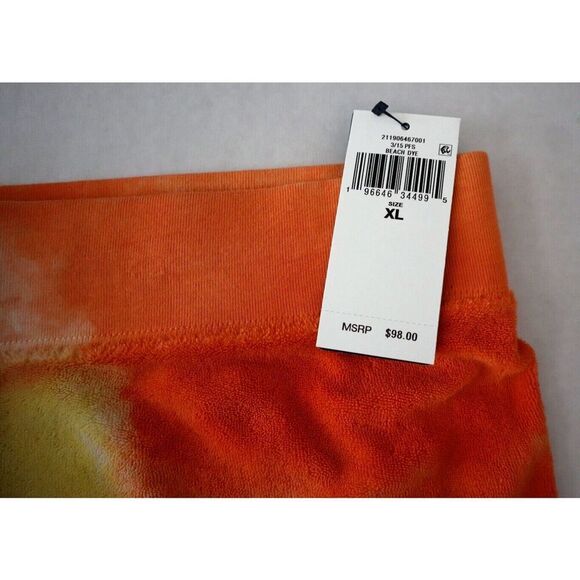 Polo Ralph Lauren Women's Sz XL Beach Dye Tie Dye Drawstring Terry Shorts - Picture 5 of 9